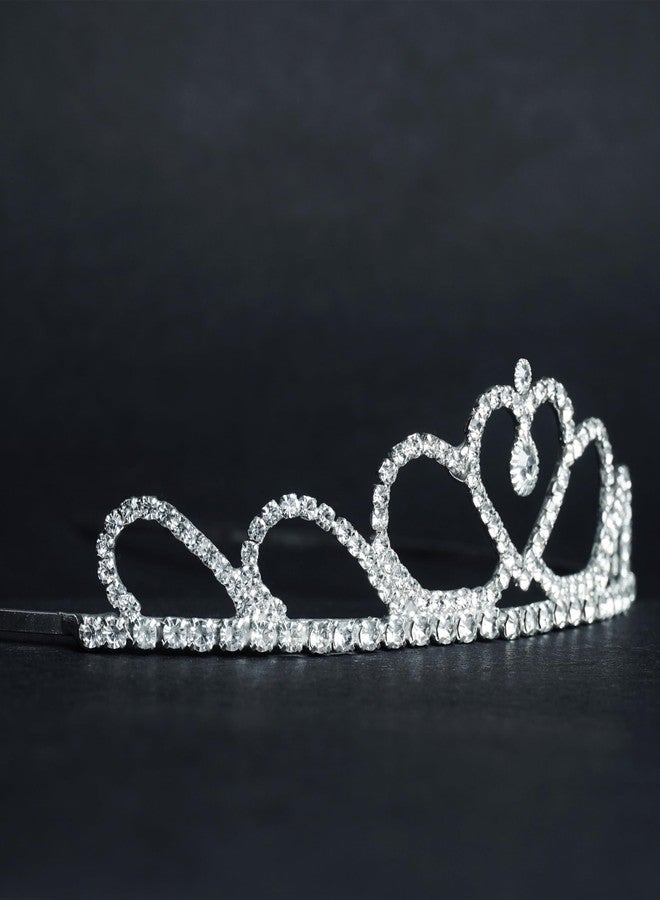Decofy Birthday Sash & Crown Set | Tiara Crown HairBand For All Age Group Of Girls & Womens (3 Pc Set- With Pin-Pink) - Image 2
